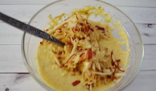 яблочные вафли