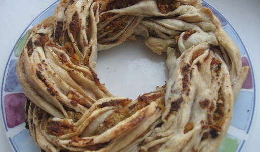 венок-рулет кранч