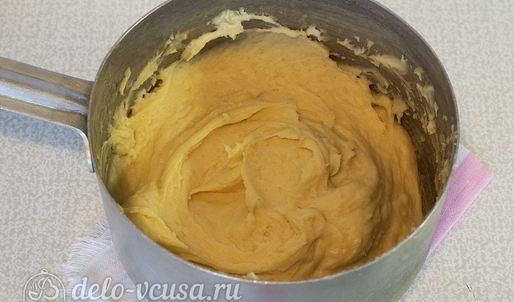 домашние эклеры со сгущенкой