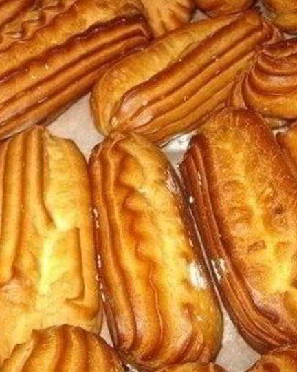 Рецепт домашних эклеров со сливочной начинкой