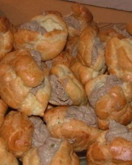 Рецепт несладкой начинки для эклеров