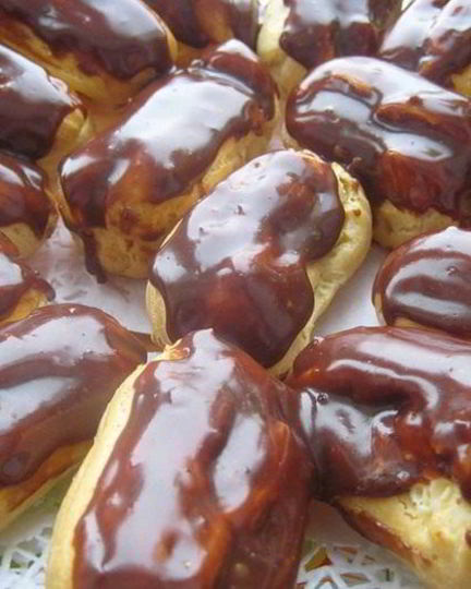 Рецепт пирожных эклеров