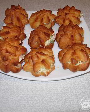 Профитроли фаршированные