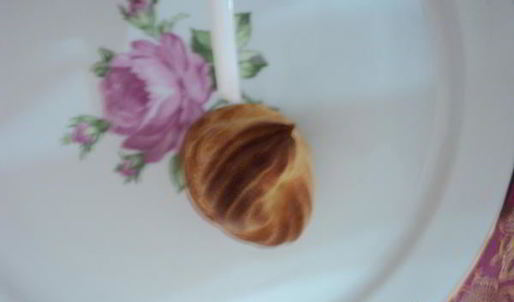 профитроли с ванильным заварным кремом