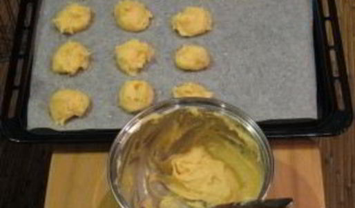 профитроли со сгущенкой