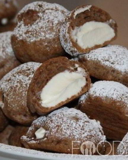 Рецепт шоколадных профитролей