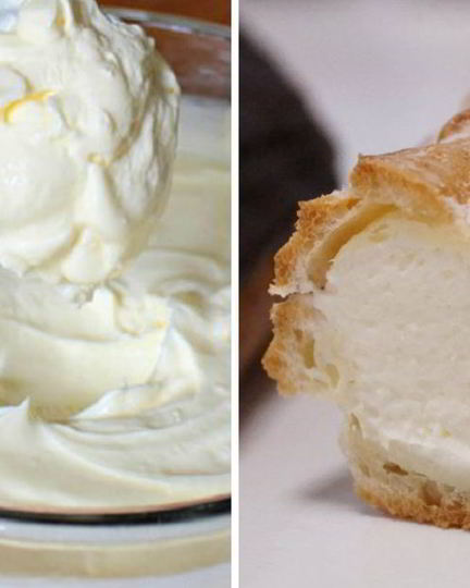 Рецепт сливочного крема для эклеров