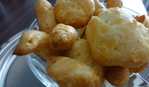 сырные профитроли