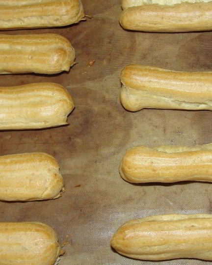 Рецепт теста на эклеры