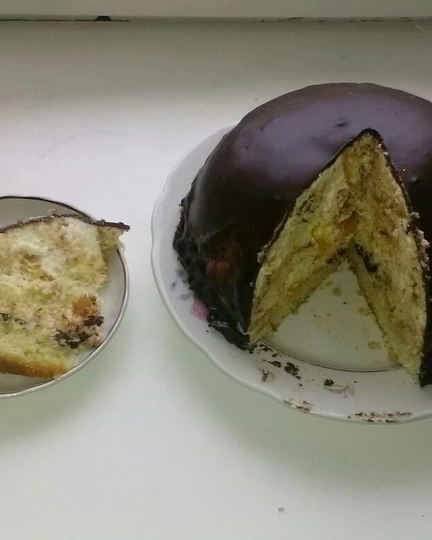 Рецепт торта-елочки из профитролей с кремом тирамиссу