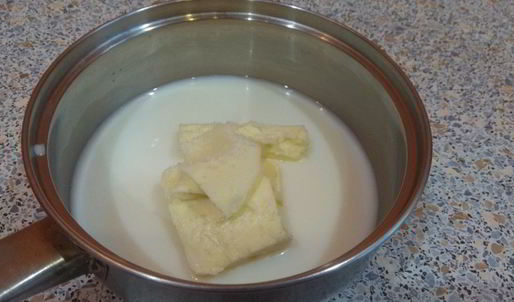 торт с профитролями