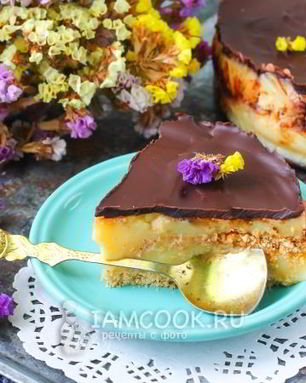 Торт Эклер без выпечки