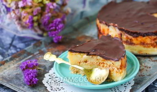 торт эклер без выпечки