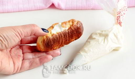 творожный крем для эклеров