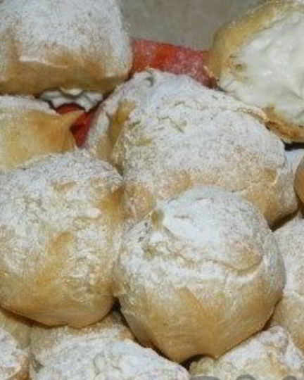 Рецепт творожных эклеров