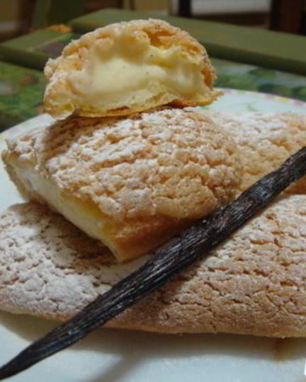 Рецепт ванильных эклеров