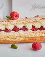 Эклер Страсть с малиной