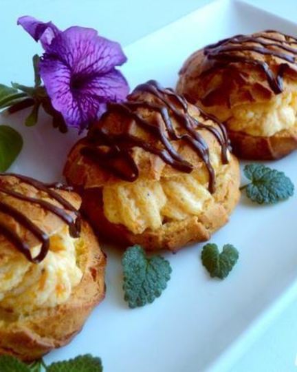 Рецепт эклеров из тыквы