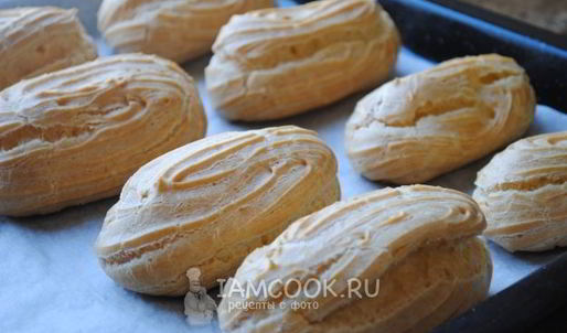 эклеры на маргарине