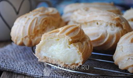 эклеры на маргарине