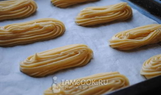 эклеры на маргарине