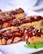 Эклеры ореховые