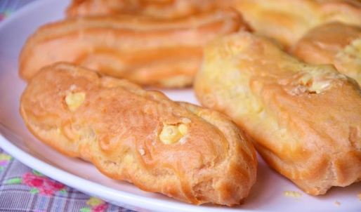 эклеры ореховые