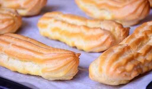 эклеры ореховые