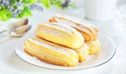 эклеры с белковым кремом