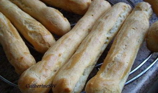 эклеры с кофейным заварным кремом