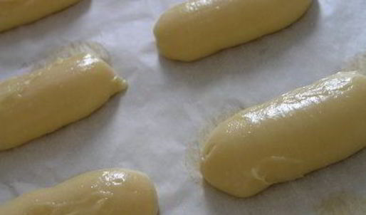 эклеры с мандариновым кремом