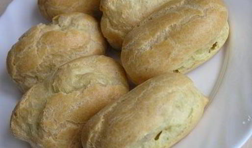 эклеры с мандариновым кремом