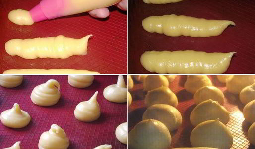 эклеры с масляно-заварным кремом