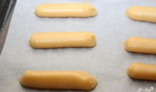 эклеры со сливочным кремом