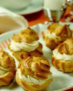 Закусочные эклеры с куриным паштетом