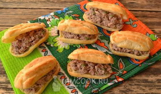 закусочные эклеры