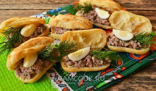 закусочные эклеры