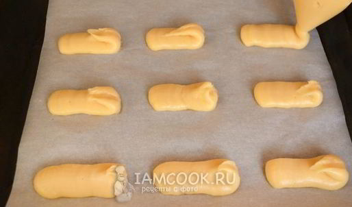 закусочные эклеры