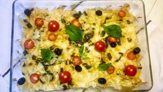 Мясная запеканка