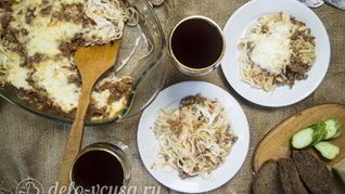 Запеканка из макарон