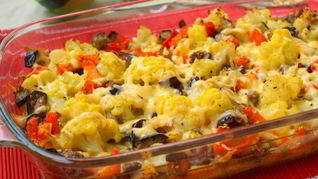 Запеканка из цветной капусты