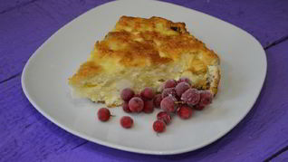 Запеканка с яблоками