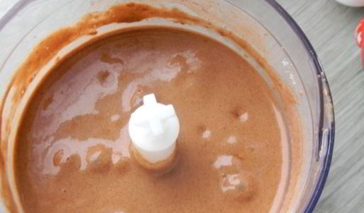 двухцветная запеканка с творогом и бананом