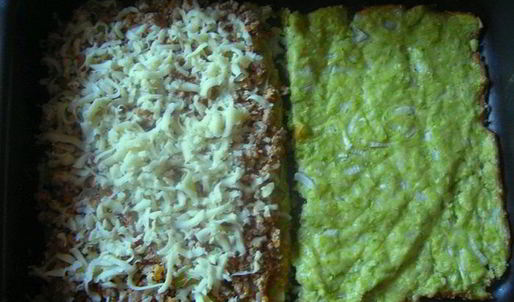 кабачковая запеканка-пирог с мясом