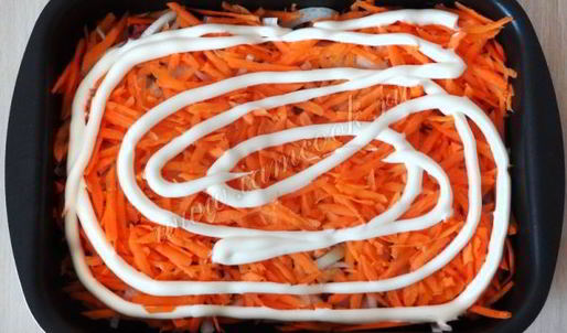 картофельная запеканка с горбушей