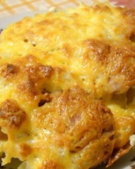 Рецепт картофельной запеканки с сардельками