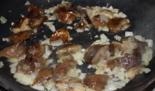 картофельно-грибная запеканка