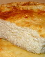 Легкая творожная запеканка на молоке