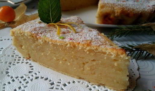 лимонная запеканка с рикоттой