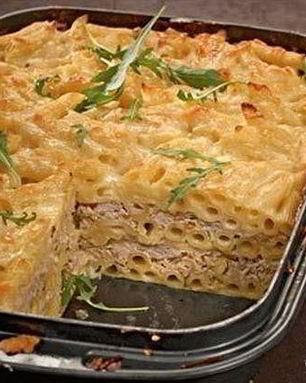 Макаронная запеканка с фаршем